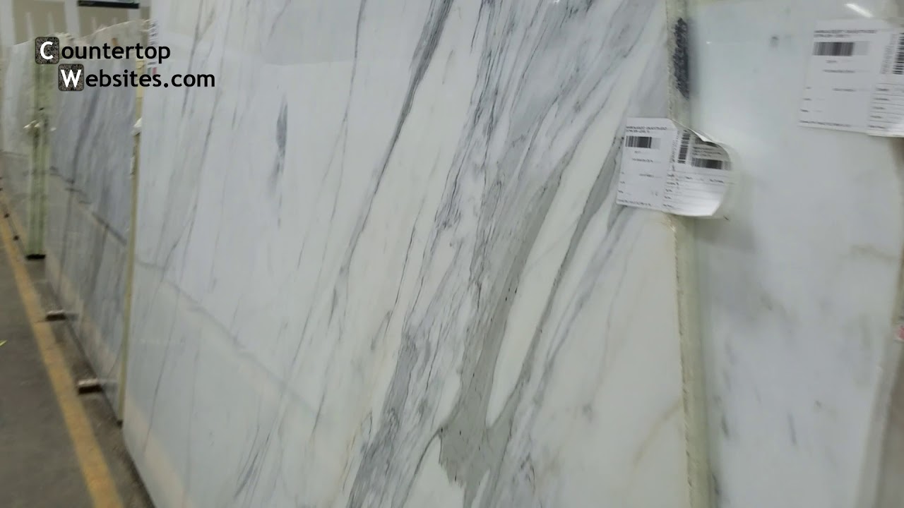 Calacatta Extra Gold Honed Leathered Marble Youtube