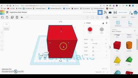 Video #5: TinkerCAD Grid Controls