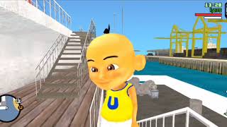 🤣 Upin Takes a Rain Bath on the Titanic Ship ❤️ Oyanio Tv ❤️