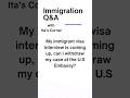 How to Withdraw Immigration Case at the U.S Embassy? #youtubeshorts #immigrationvisa #usembassy