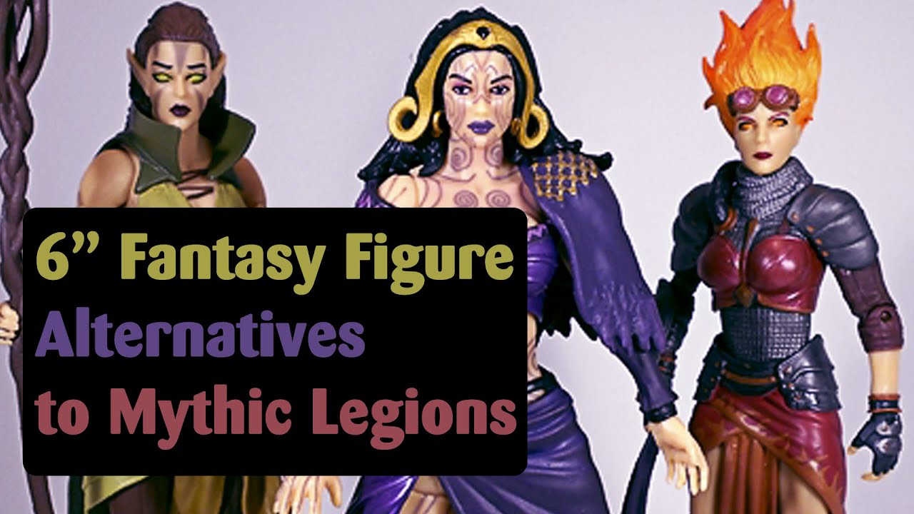 TOP 5 | Inexpensive 6" Fantasy Action Figure Alternatives to Mythic Legions
