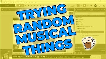 Random Music Ideas in Studio One  (That Didn