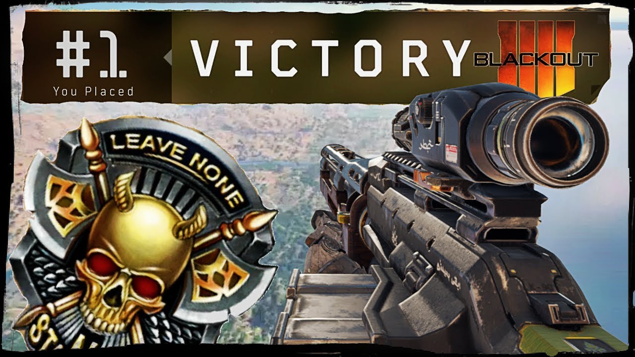 I WON BLACKOUT!! (Black Ops 4 Battle Royale Gameplay)
