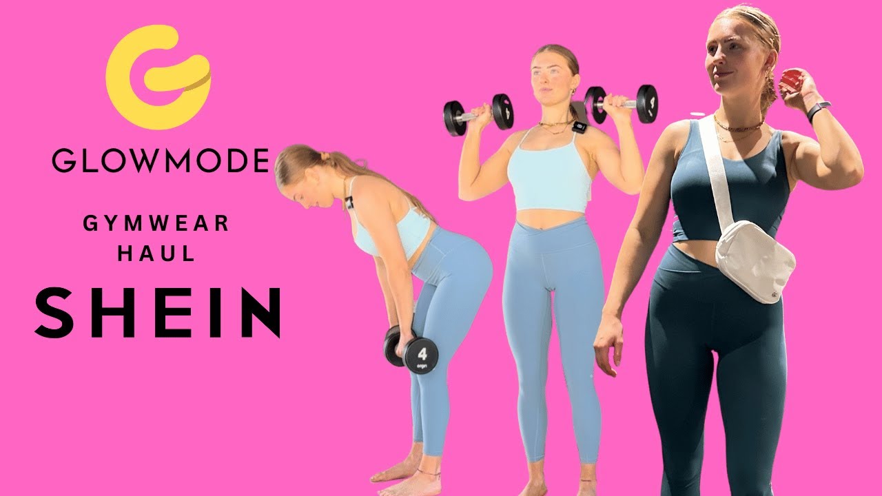 Shein Glowmode Collection Active Wear Try on Haul. @SHEIN @SHEINUS #s