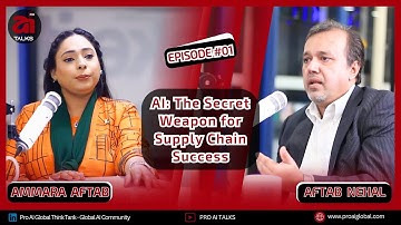 AI: The Secret Weapon for Supply Chain Success with Aftab Nehal & Ammara Aftab #ai #aiinsupplychain