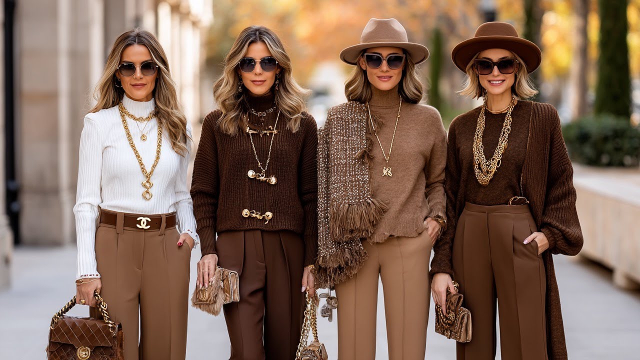 CHANEL Осень/Зима 2025/26 | Нейтральные оттенки верблюжьей шерсти и насыщенного коричневого для э...