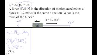 HTPIB04G Friction and Accel Example 5
