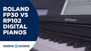 Roland - FP30 vs RP102 | Digital Pianos