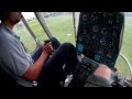 HA-HSF, Kamov Ka-26 - cross country flight (cockpit video)