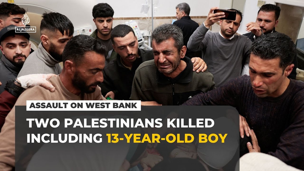 مستوطنون إسرائيليون يطلقون النار على مدرسة في الضفة الغربية، ومقتل فلسطينيين اثنين من بينهم صبي يبلغ من العمر 13 عاماً