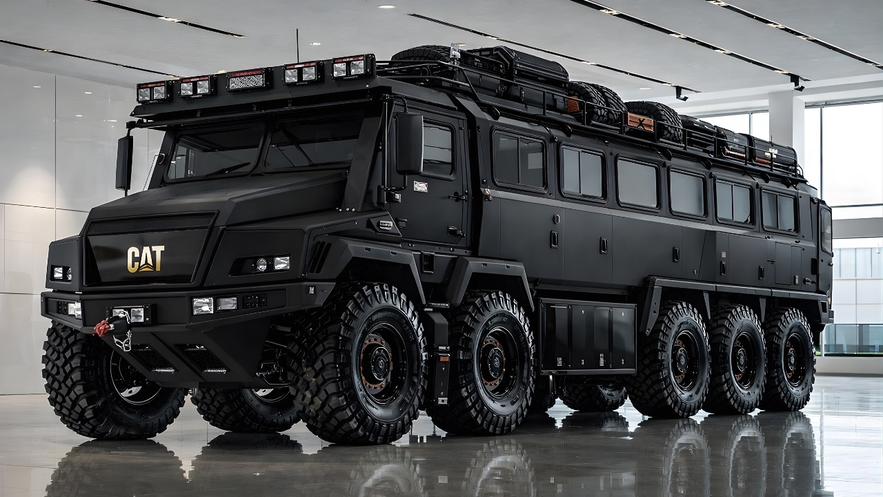 2026 CATERPILLAR Colossus 10x10 - The Ultimate Heavy Duty Armored RV ...