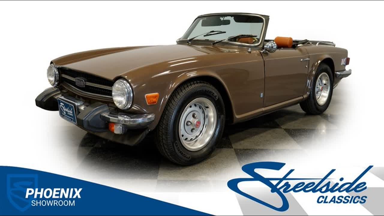 1975 Triumph TR6 4908-PHX for sale | Charlotte, Atlanta, Dallas