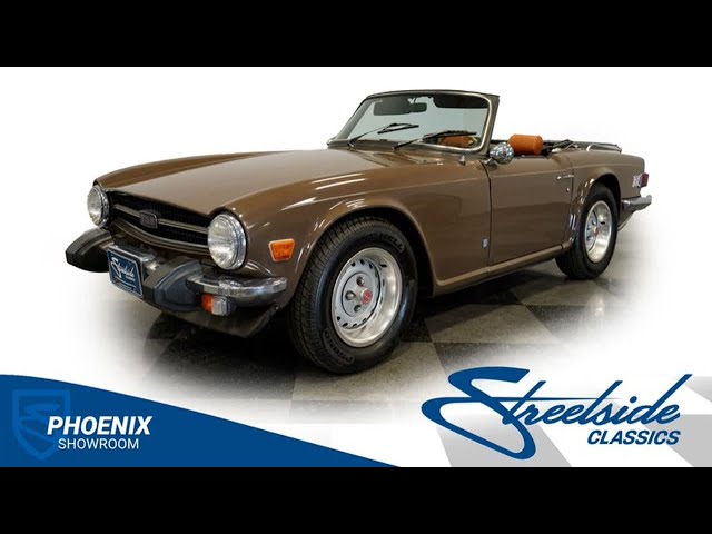 1975 Triumph TR6 4908-PHX for sale | Charlotte, Atlanta, Dallas