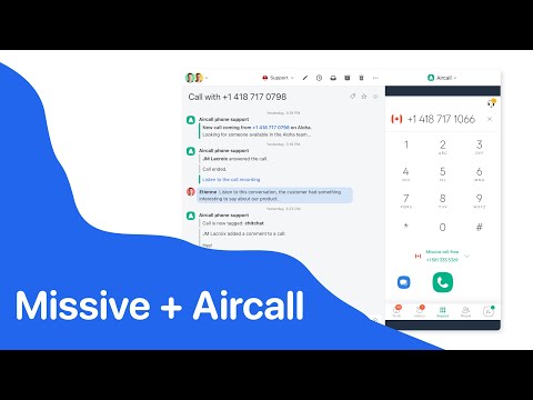 Missive + Aircall integration