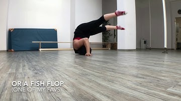 Tutorial for back and forward shoulder rolls (Floorwork)