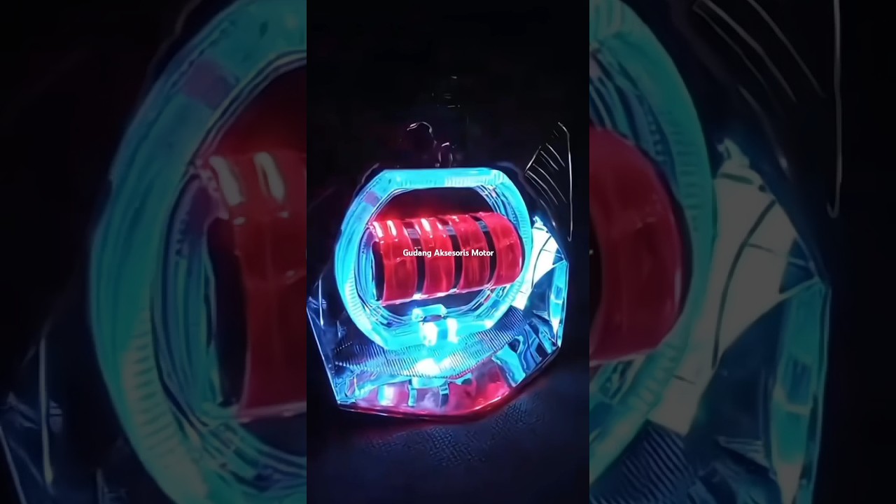 LAMPU TEMBAK DAYMAKER BILED 4 LENSAWORKLIGHT ANGEL EYES DC 12-80V LAMPUTEMBAK CUT OFF BILED 4 MATA
