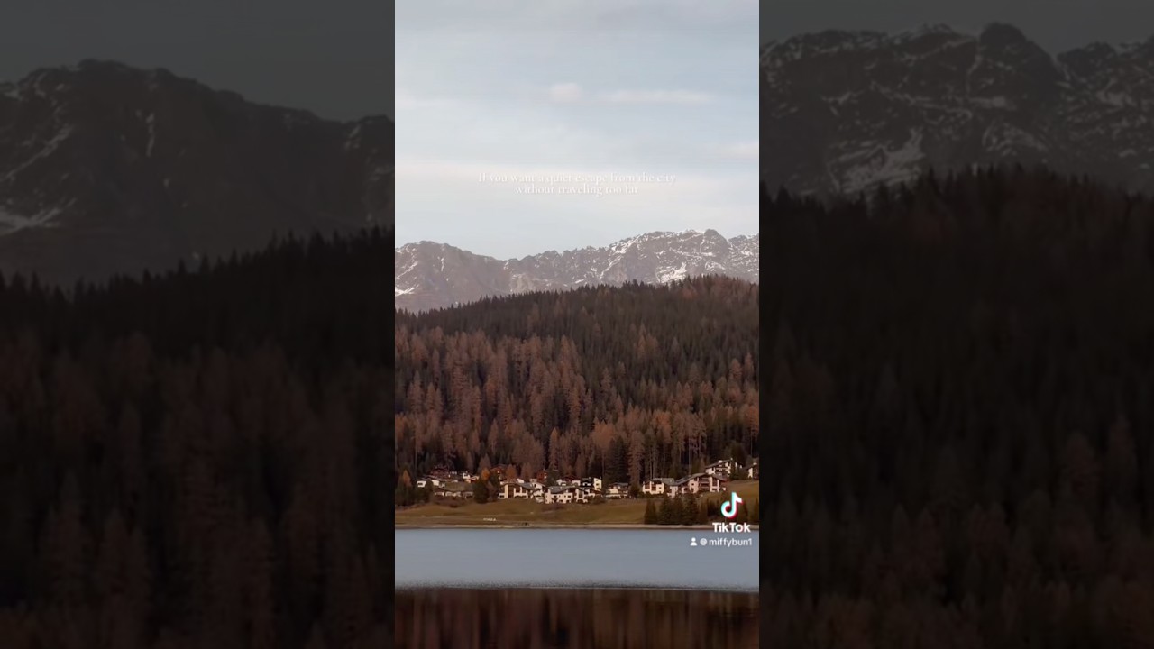 A little heaven only three hours drive from Munich 📍Davos, Switzerland