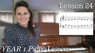 Lesson 24 - Finger Gym Hands Together  [Year 1] Unit 2- Lesson 8 : Free Beginner Piano Lessons