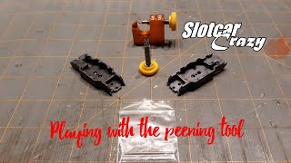 Playing with the peening tool