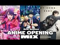 Anime opening music mix  new anime update 2023  anime opening compilation 2023