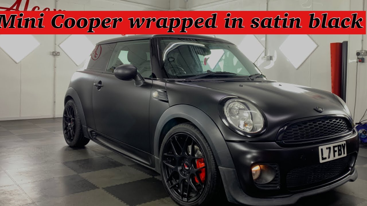 Mini Cooper - Black Gloss wrap