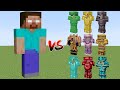 Minecraft : Which Armor Is Strongest Against The HEROBRINE ?