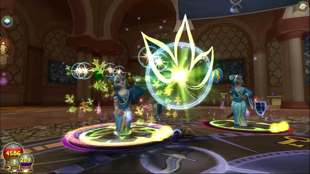 Wizard 101 main quest cheat boss death solo Mirage Reverend Mother Meowhaim YouTube