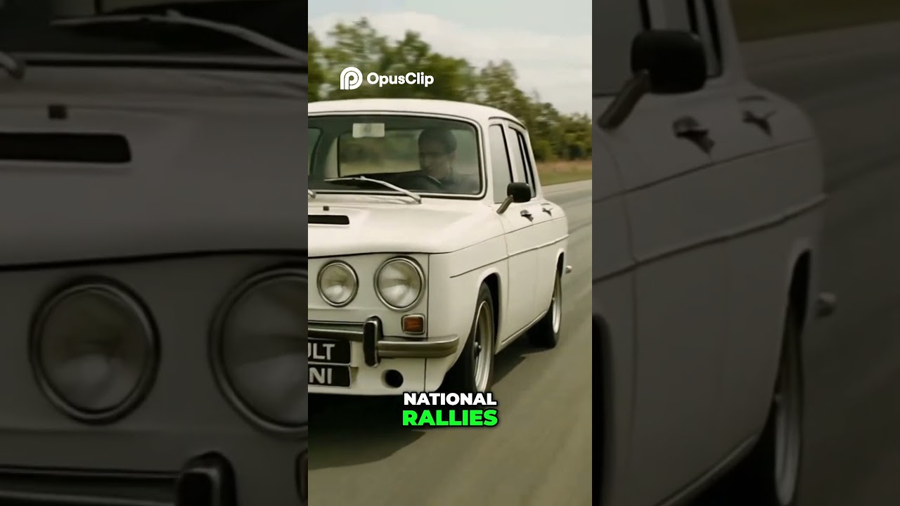 Renault 8 Gordini: Легенда скорости