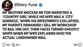 My Brother MOCKED Me for Marrying a ＂COUNTRY GIRL＂—Until We Refused to Save Him from Bankruptcy.