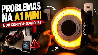 PROBLEMAS COM A BAMBU LAB A1 MINI E UM DOMINGO NO MEU NEGÓCIO DE IMPRESSÃO 3D #12