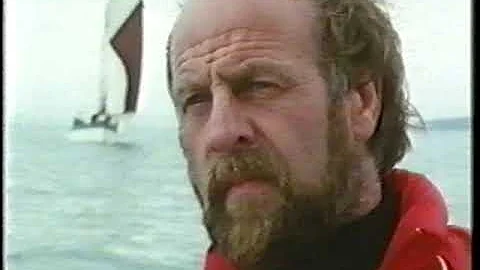 SAILING COBLE GRATITUDE VISITS DOUARNENEZ 1986