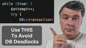 Laravel DB Transaction with Try-Catch for Deadlocks