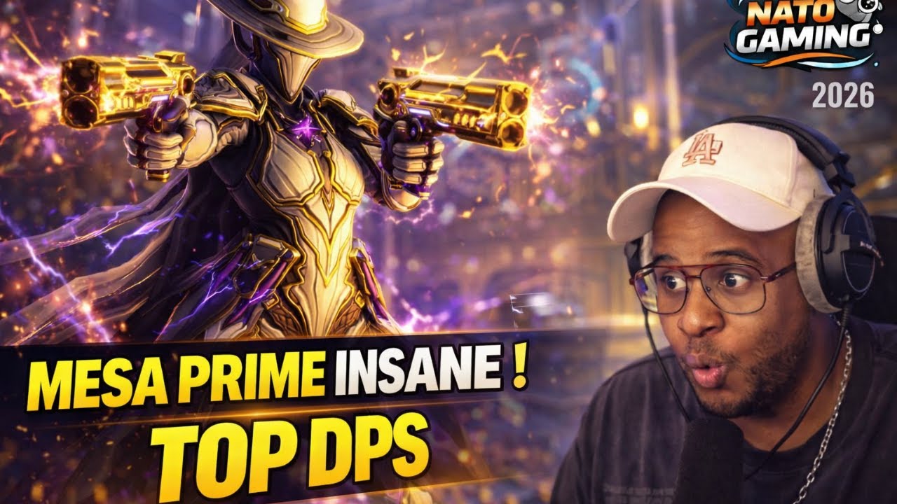 Mesa Prime End Game Build 🔥 Regulateur Prime GOD TIER | Warframe 2026