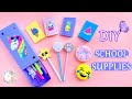 10 CUTE DIY SCHOOL SUPPLIES YOU WILL LOVE -Easy Paper Crafts-Pencil Case, Pen Decoration and more..