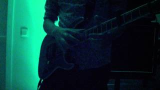 guitar improvisation (fast tapping, hammer-on's and pull-off's)