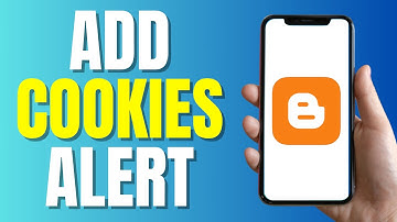 How to Add Cookies Alert in Blogger 2024