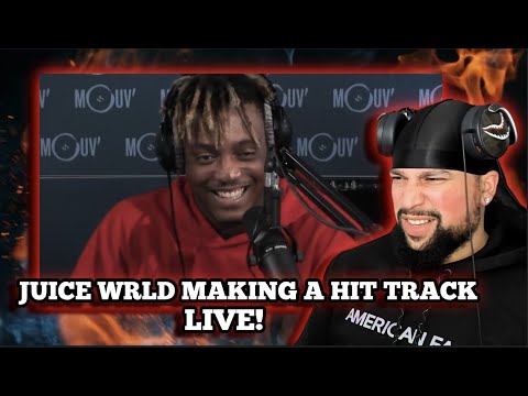 FIRST TIME LISTENING | Juice WRLD freestyle sur \