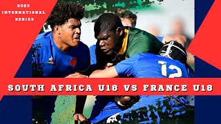 FRANCE U18 vs South Africa U18 Rugby 2023