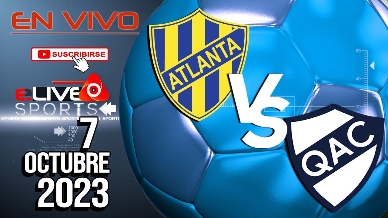 🔴 ATLANTA vs QUILMES en VIVO, Fecha 33 - Primera Nacional