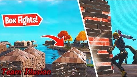 Team illusions box fight map 1v1/2v2/3v3/4v4 (LAST RE-UPLOADED ONE) (Join a Fortnite clan)
