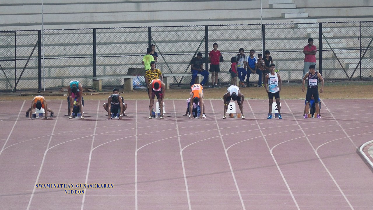 YOUTH BOY'S 100m RUN FINAL. 14th NATIONAL YOUTH ATHLETICS CHAMPIONSHIP ...