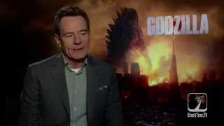 Bryan Cranston Interview for Godzilla (Heisenberg) | Hollywood +