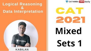 CAT 2021 | LRDI | Mixed Sets L1 | By Kabilan Sir