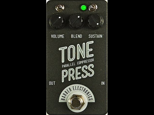 Barber Electronics Tone Press - YouTube