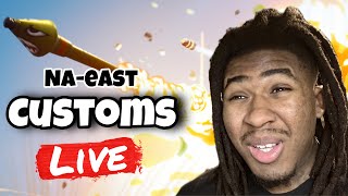 EVERYONE CAN PLAY! FORTNITE CUSTOMS LIVE!