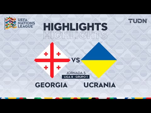 HIGHLIGHTS - Georgia vs Ucrania | UEFA Nations League 2024 | TUDN