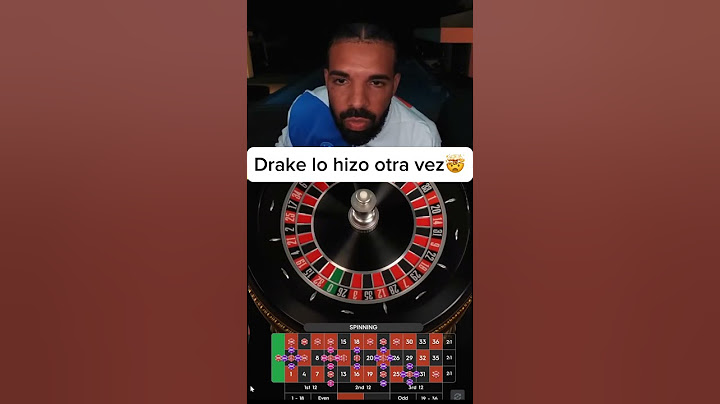 DRAKE APUESTA A LO GRANDE 🤯 #drake #ruleta #money