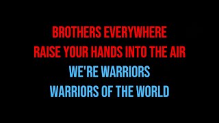 KaraoKe • Warriors Of The World United • Manowar • Original