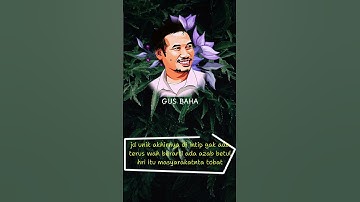DIBALIK NABI YUNUS TERTELAN IKAN NUN -- GUS BAHA #gusbaha #ngaji #ngajigusbahaterbaru