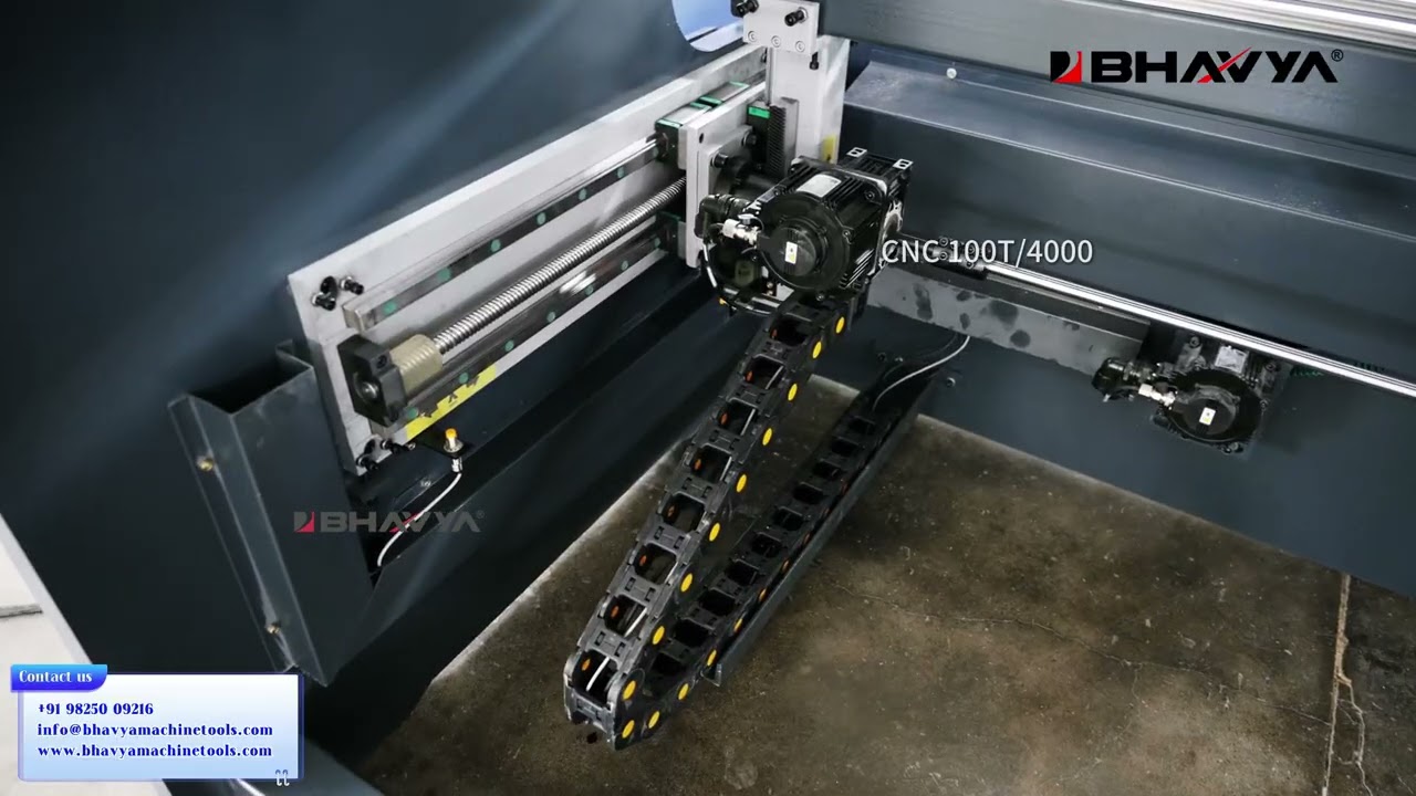 CNC 100 Ton / 4000 MM 5 Axis CNC Press Brake Machine | Heavy-Duty Metal Bending Excellence